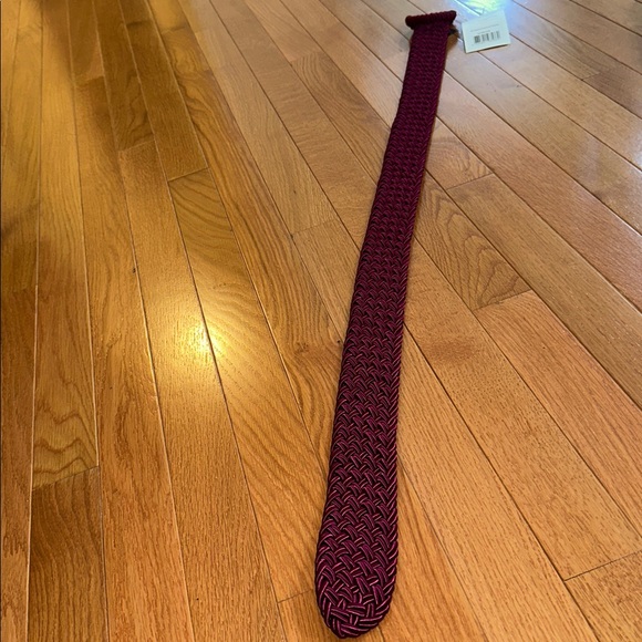 Sezane Estelle Belt Cassis - Size 90 - Picture 2 of 3